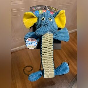 - Spunky Pup Wibbleez Straight Squeaky Dog Puppy Toy 11”